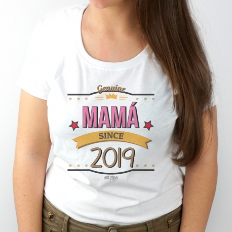 Camiseta o Sudadera Personalizada Mamá desde...(año nacimiento hijo)