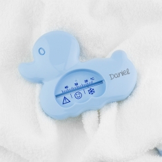 Bath Thermometer Azul Personalized