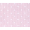 Detalle tejido topitos rosa