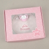 Cajita Baby babero rosa Princesa