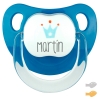 Chupete Baby Deco Corona Denim Personalizado