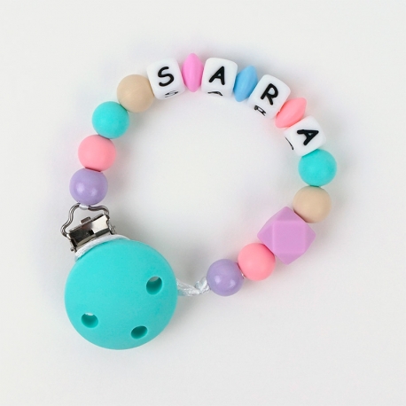 Silicone Chain Personalized Red