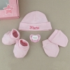 Set Box Newborn Pink Personalized