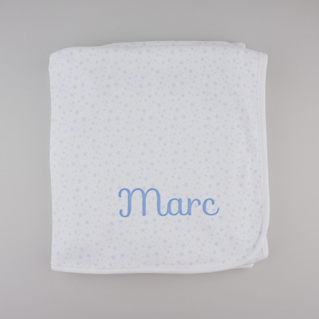 BABIDU Lullaby Personalized MultiStars Blue