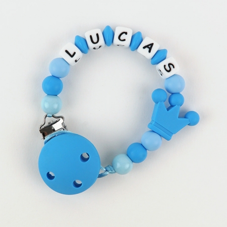 Silicone Chain Personalized Green Nácar