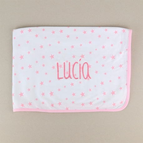 Bathing Coat Mi Pipo Pink Personalized
