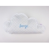 Cloud Pillow Blue Handmade Personalized
