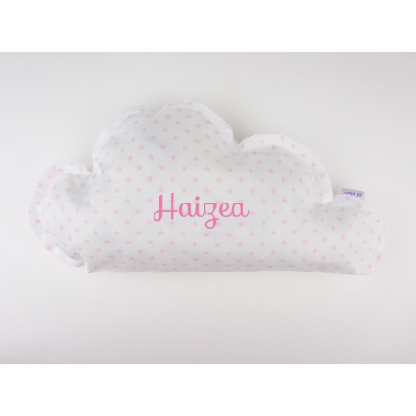 Cloud Pillow Pink Handmade Personalized