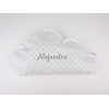 Cloud Pillow Gray Handmade Personalized