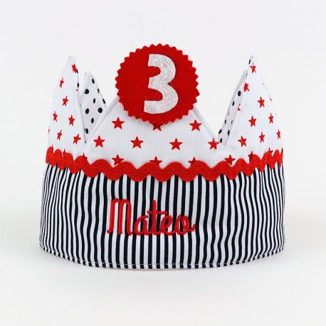 Birthday Crown Unisex Handmade Personalized
