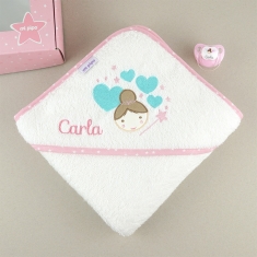 Cajita Baby Baño Hada personalizada