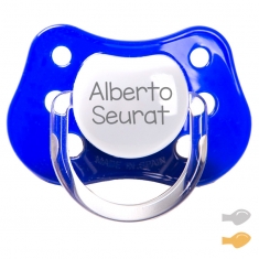 Classic Customizable Pacifier Navy Blue