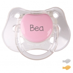 Classic Customizable Pacifier Crystal Pink