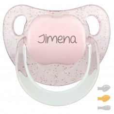 Baby Customizable Pacifier Pink Pastel