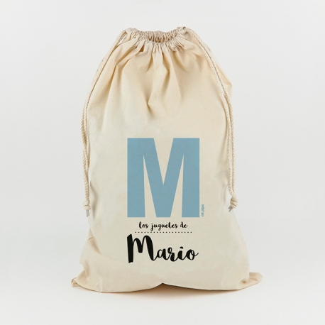 Saco Navideño para Regalos Reno Rudolph personalizado