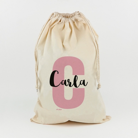 Saco Navideño para Regalos Reno Rudolph personalizado