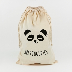 Saco para Juguetes Personalizado Panda