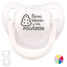 Classic Pacifier Christmas, Less baby bottle and more polvorón Red