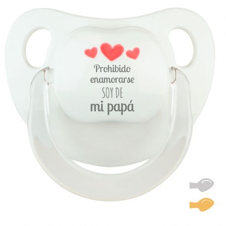 Baby Pacifier My Dad is Great Blue Pastel