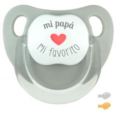 Baby Pacifier My Dad is Great Pink Pastel