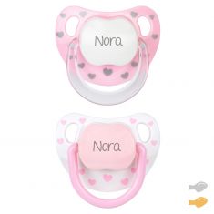 Pack Twin Baby Chic Rosa Personalizado