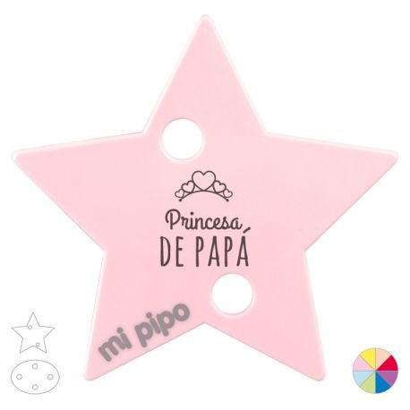 Broche Pinza Princesa de Papá