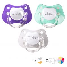 Pack 3 Classic Personalized Pacifiers