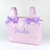 Bag Breadbasket Special Leather Front Ties Personalized