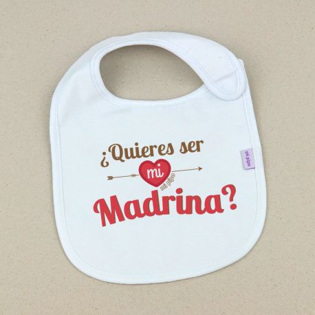 Funny Bib Would you like to be my godmother? +3M