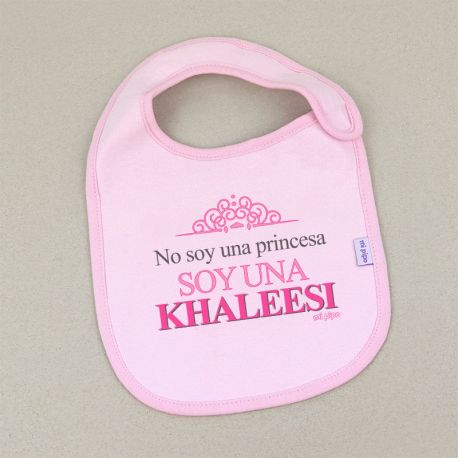 Babero Divertido No soy una princesa soy una Khaleesi