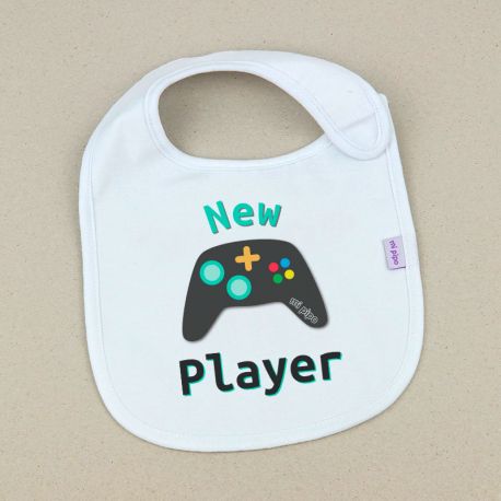 Babero Divertido New Player