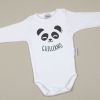 Babidu Body Personalizado Nombre + Oso Panda