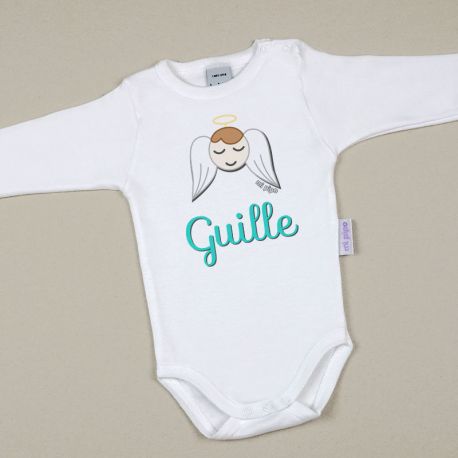 Babidu Body Basic Funny I Love Mommy with Pink Star