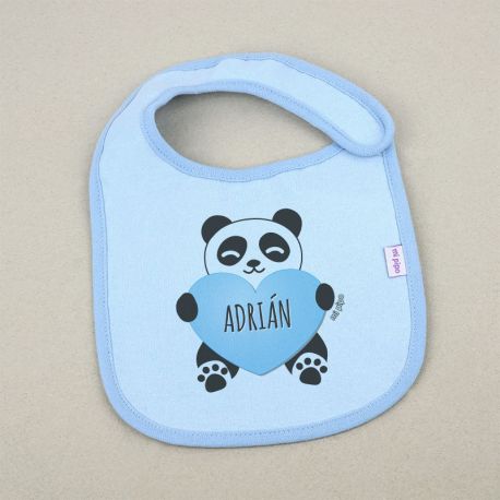 Bib Personalized Name + Crown  +3M