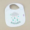 Babero Personalizado Nube Menta