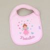 Babero Personalizado Hada Corazones
