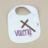 Bib Personalized Name + Hearts  +3M