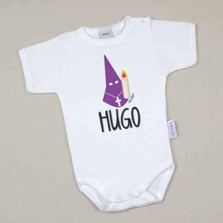 Babidu Body Basic Funny I Love Mommy with Pink Star