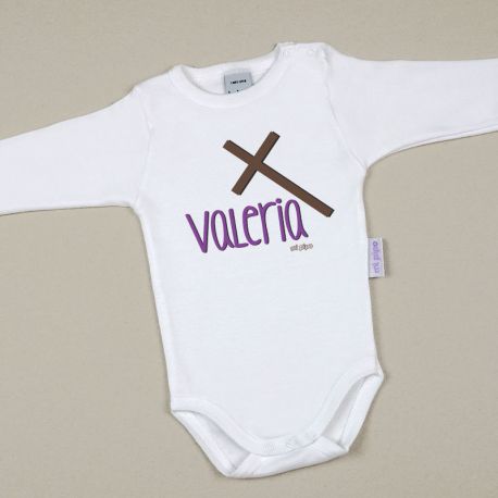 Babidu Body Basic Funny I Love Mommy with Pink Star