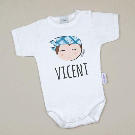 Babidu Body Basic Funny I Love Mommy with Pink Star