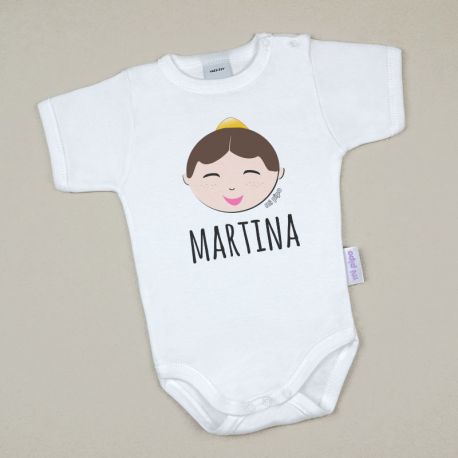 Babidu Body Basic Funny I Love Mommy with Pink Star