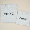 Pack 2 Prendas Camiseta o Sudadera CTRL+C / CTRL+V