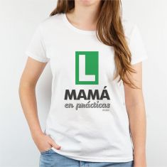 Camiseta o Sudadera Divertida Mamá en prácticas verde