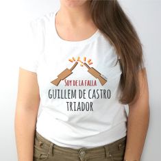 Camiseta Personalizada Mamá Soy de la Falla (texto libre)