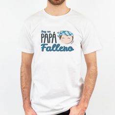 Camiseta Divertida Papá Soy un Papá Fallero