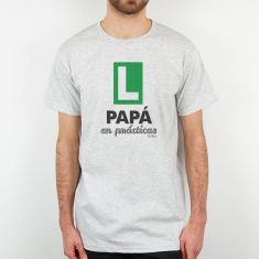 Camiseta o Sudadera Divertida Papá en prácticas verde