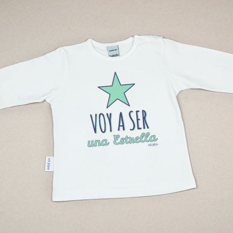 Camiseta o Sudadera Bebé y Niño/a Voy a ser una Estrella