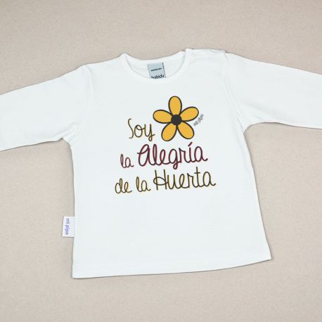 Camiseta o Sudadera Bebé y Niño/a Soy la Alegria de la Huerta