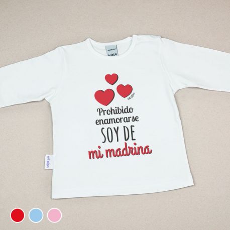 Camiseta o Sudadera Bebé y Niño/a Prohibido enamorarse, soy de mi Madrina