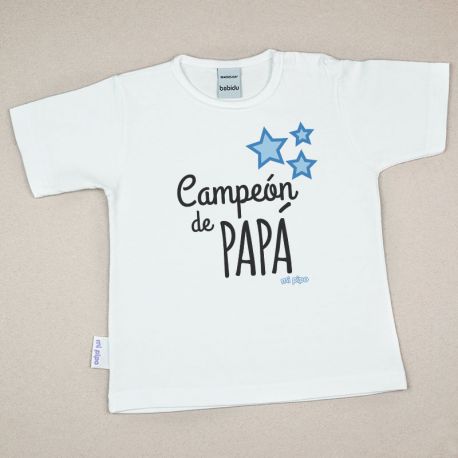 Camiseta o Sudadera Bebé y Niño/a Campeón de Papá